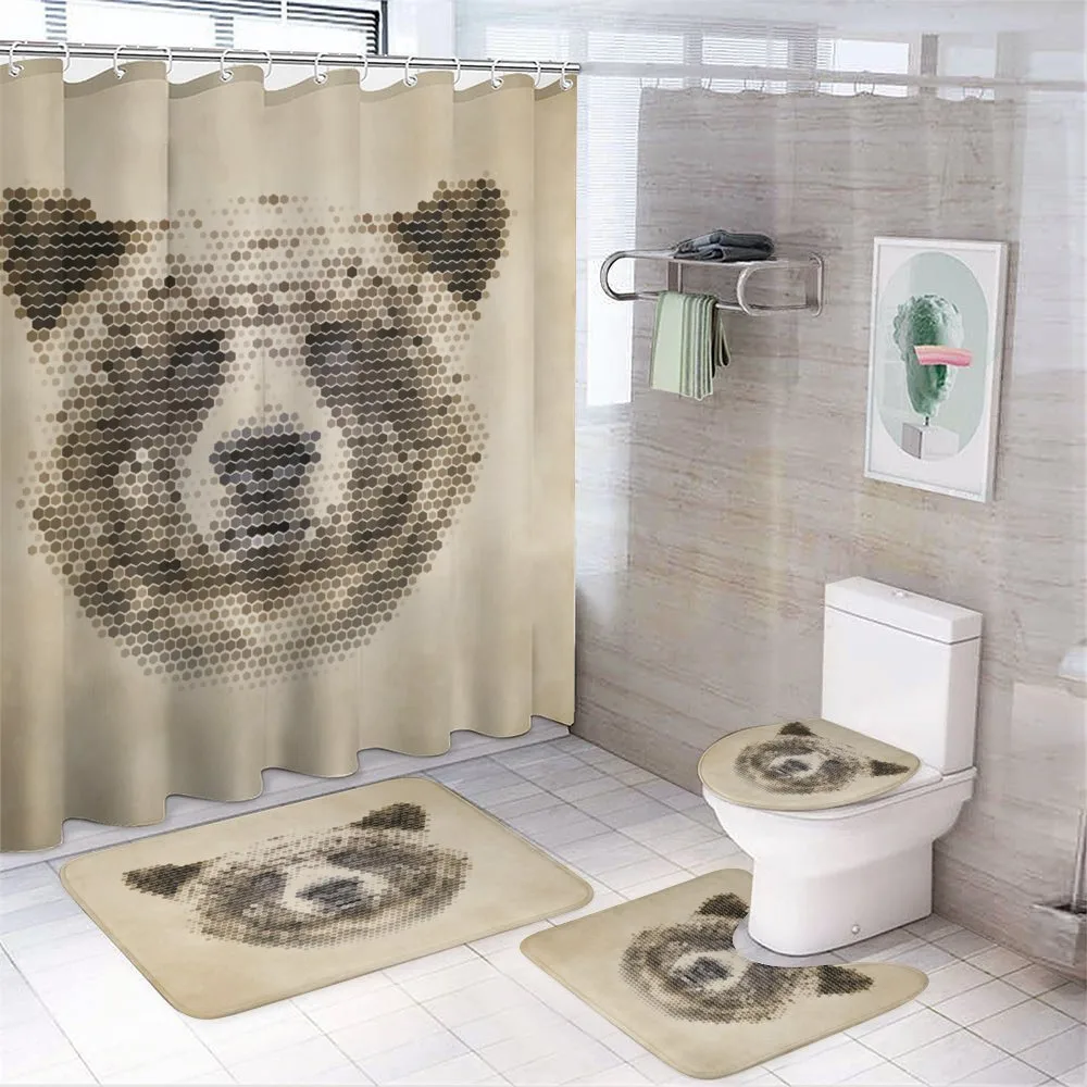 Dotted Animal Head Modern — Your design