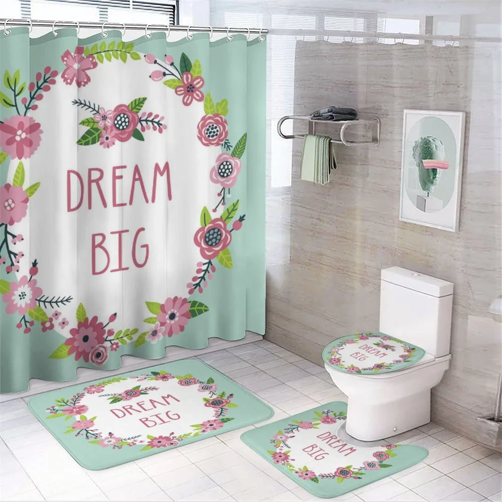 Dream Big in Floral Wreath — Your design
