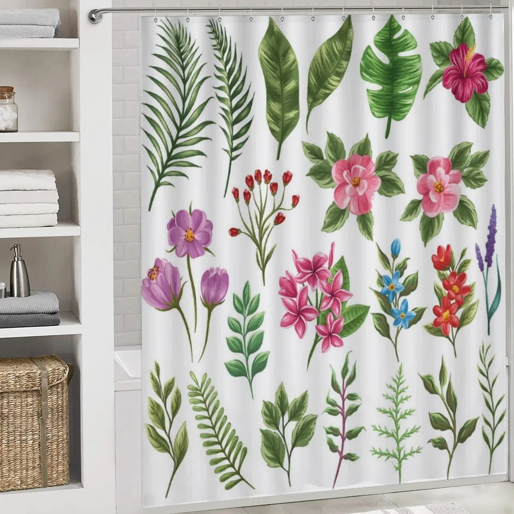 Exotic Flowers and Ferns — Detail 4