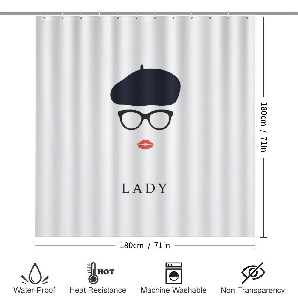 French Woman Wearing Glasses — Detail 2