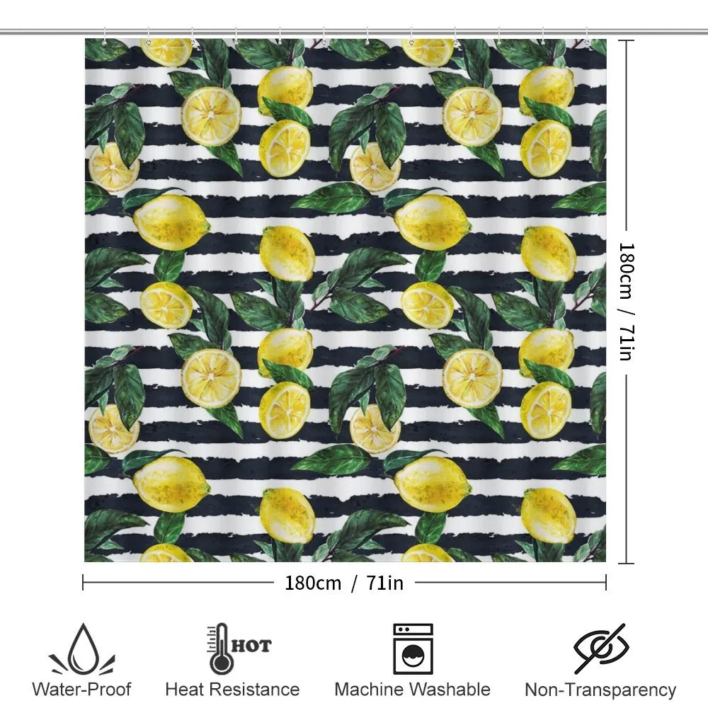Fresh Lemons Striped — Detail 2