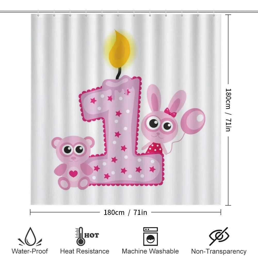 Girls Birthday Bunnies — Detail 2