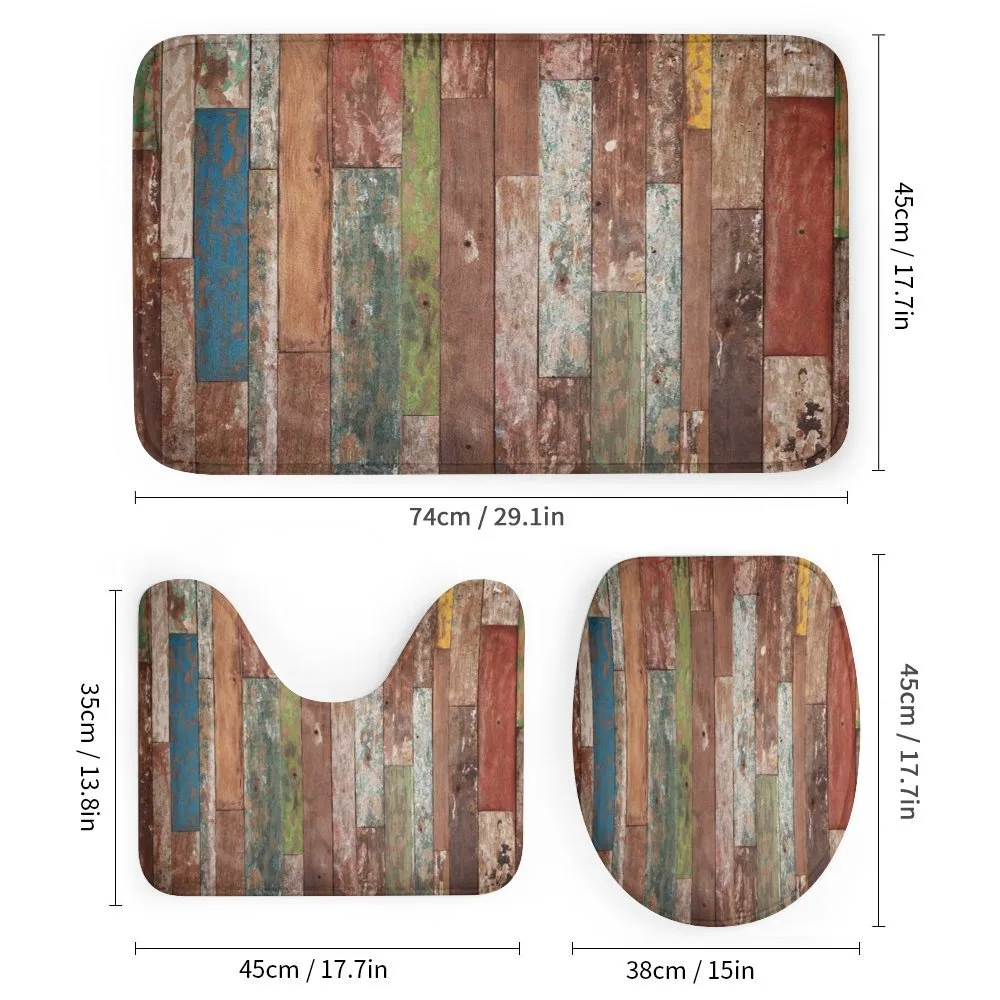 Grunge Style Planks Design — Detail 1
