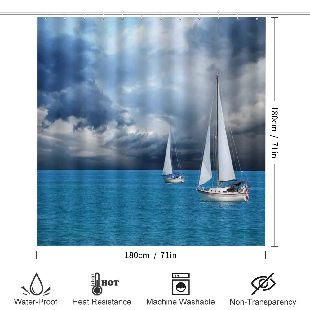 Sailing After Storm Clouds — Detail 2