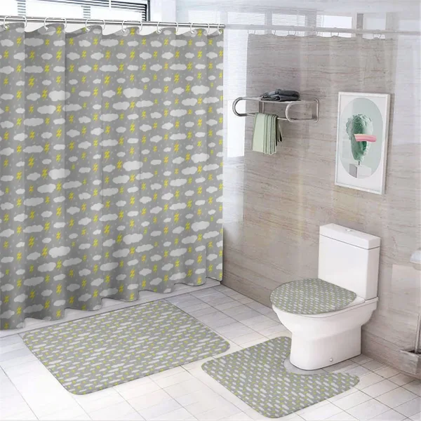 Stormy Sky on a shower curtain