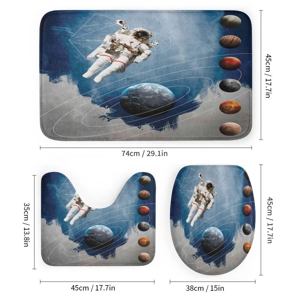Astronaut Planets Space — Detail 1