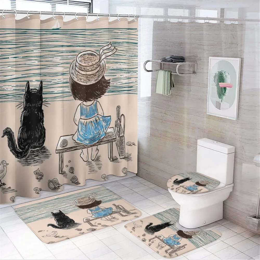 Baby Girl with a Cat — Your design