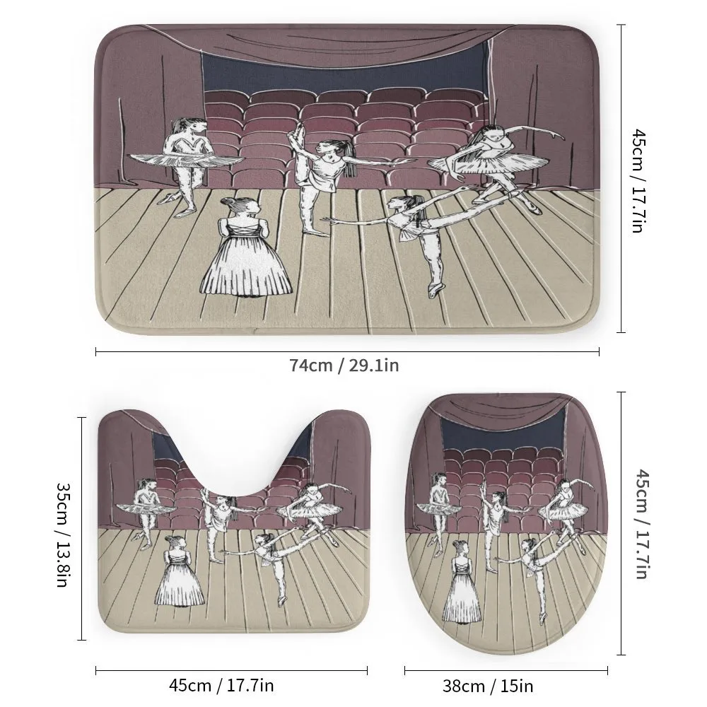 Ballerinas Stage Sketch — Detail 1