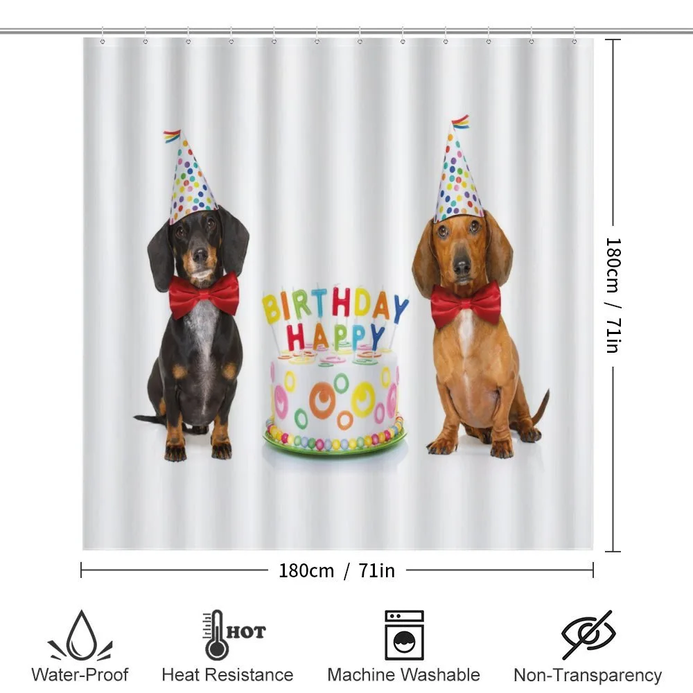 Dogs Happy Birthday Cake — Detail 2