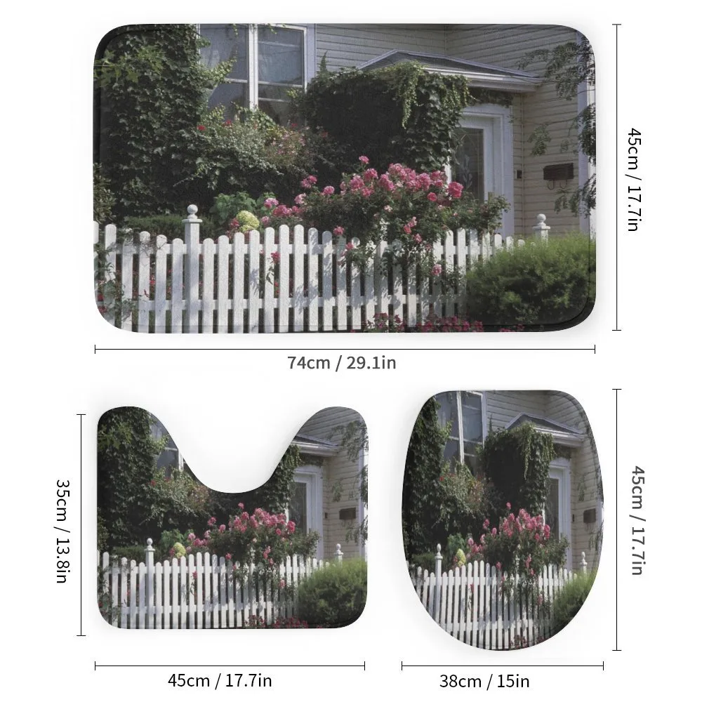 Floral Cozy House Garden Art — Detail 1