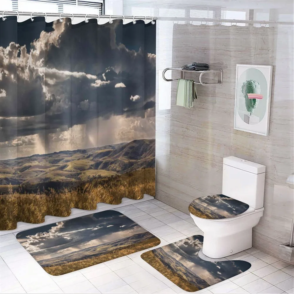 Fluffy Clouds Mountains — Your design