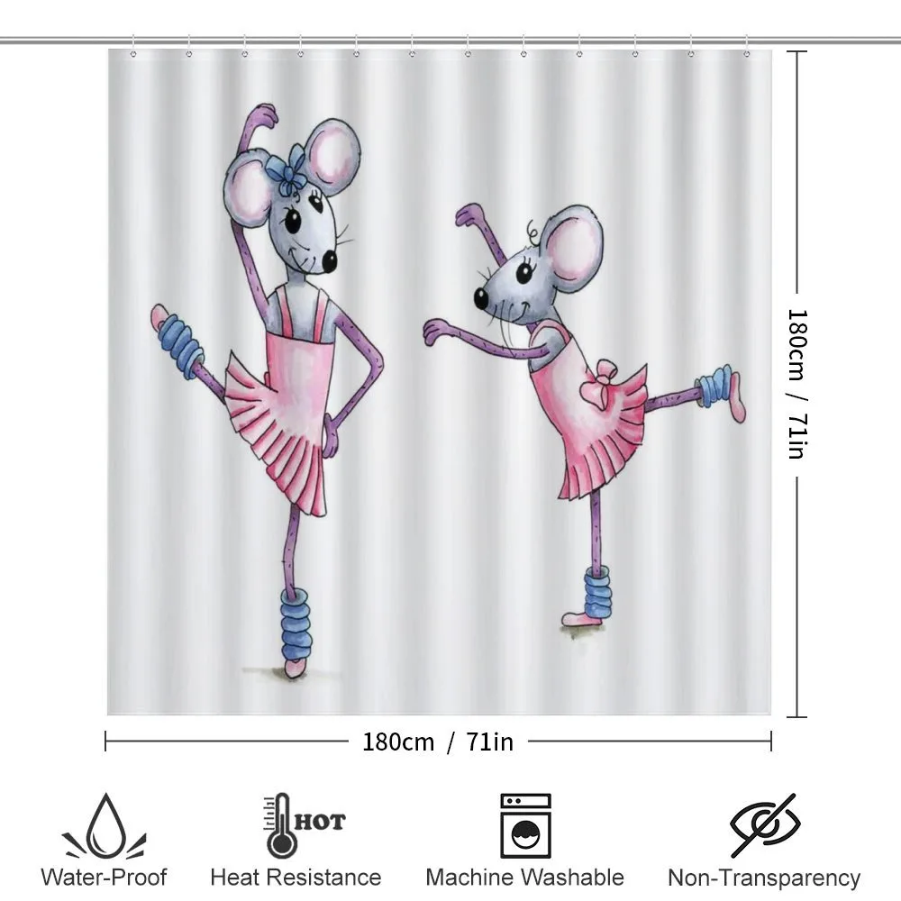 Funny Ballerina Mice — Detail 2
