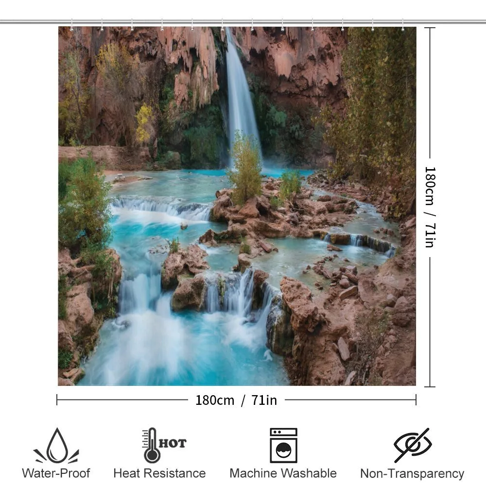 Natural Spring Falls Stream — Detail 2