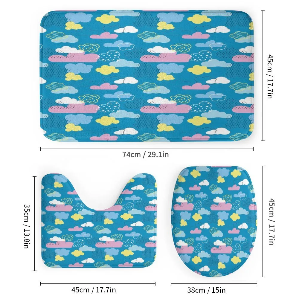 Nursery Style Clouds Dots — Detail 1