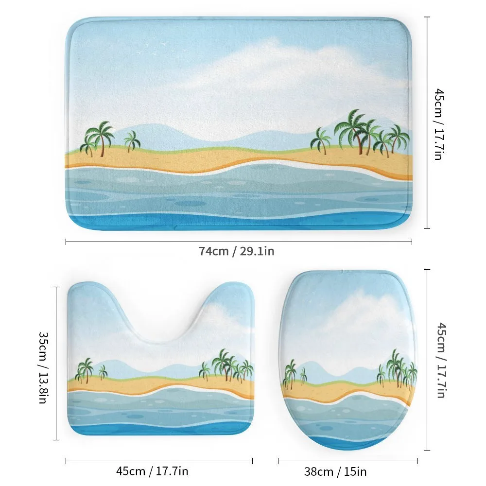 Ocean Palms Panorama — Detail 1
