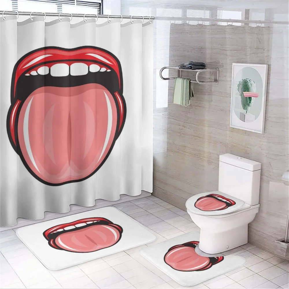 Open Mouth Tongue out Image — Your design