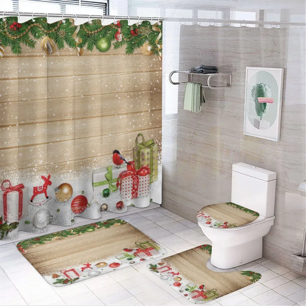 Pine Wood Planks Snow — Your design