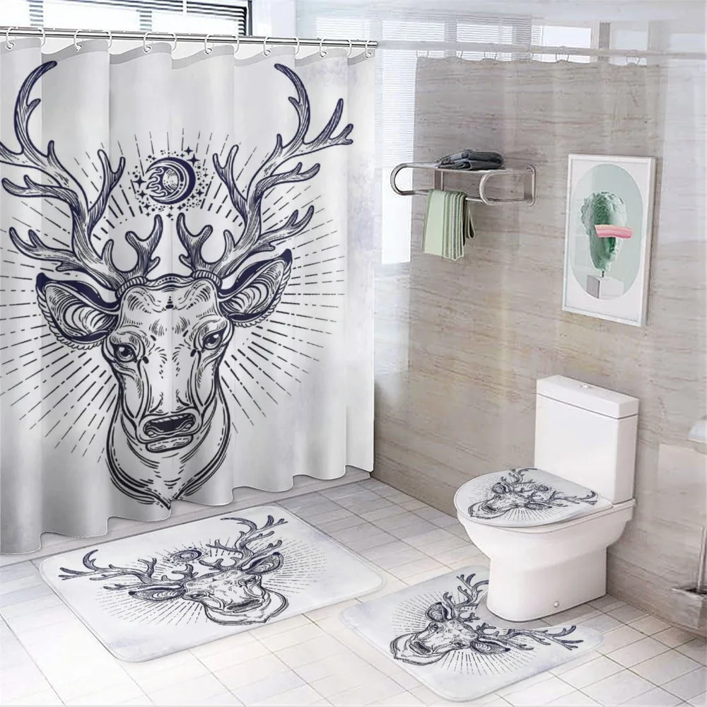 Reindeer Head Sketch — Your design