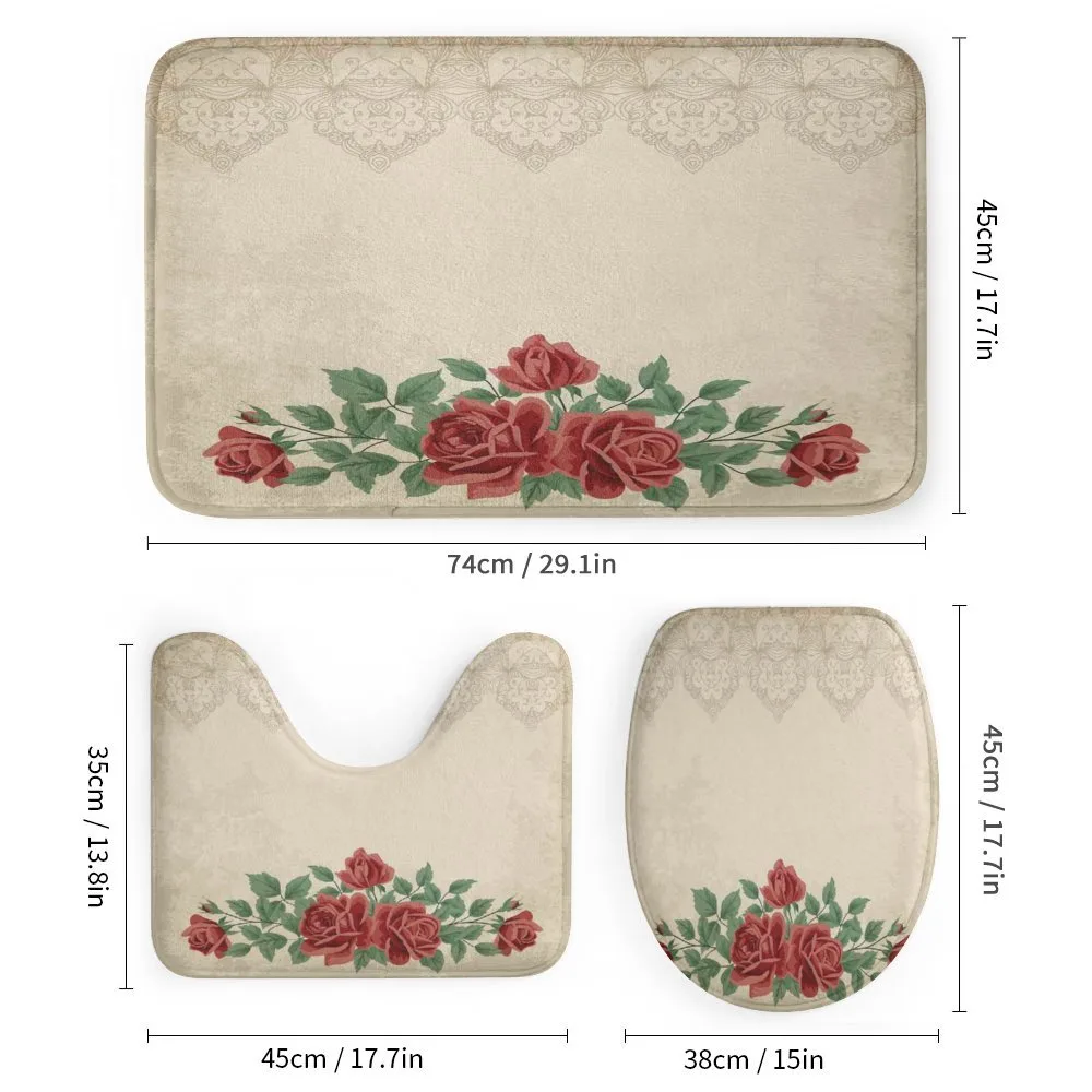 Vintage Love Red Roses — Detail 1