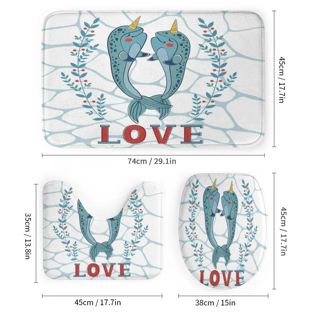 Whales in Love Design — Detail 1