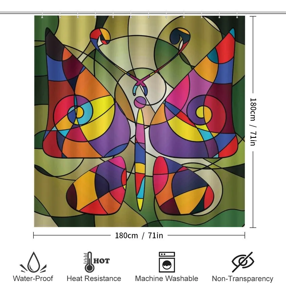 Abstract Butterfly Art — Detail 2
