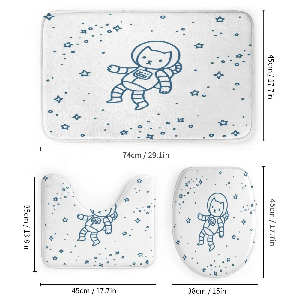 Astronaut Cat in Space — Detail 1