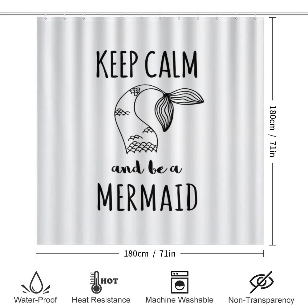 Be a Mermaid Text Tail — Detail 2