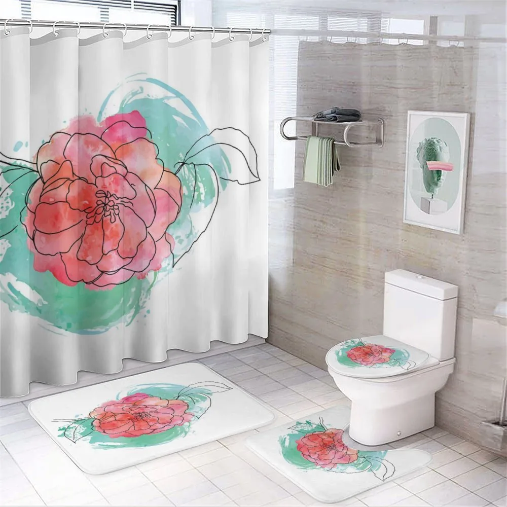 Camellia Grunge Art — Your design