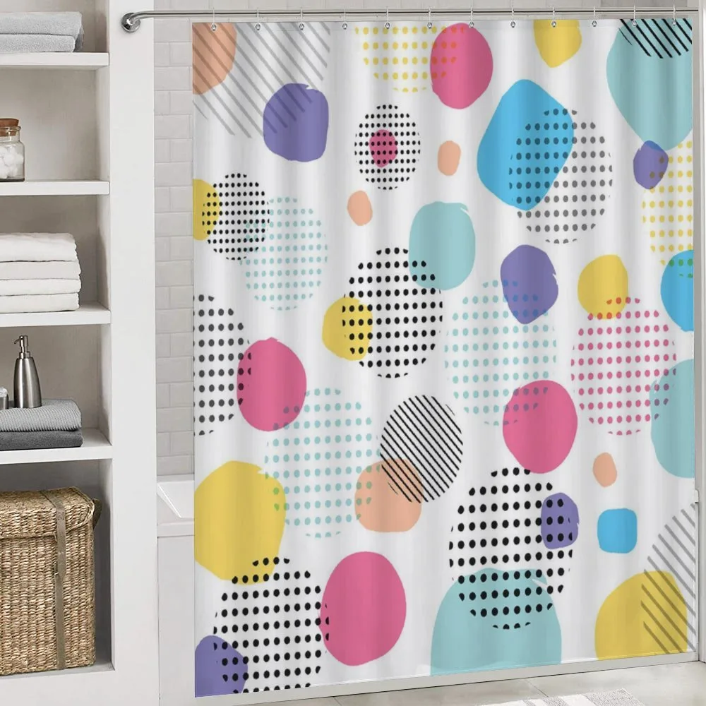 Colorful Spots Stripes — Detail 4