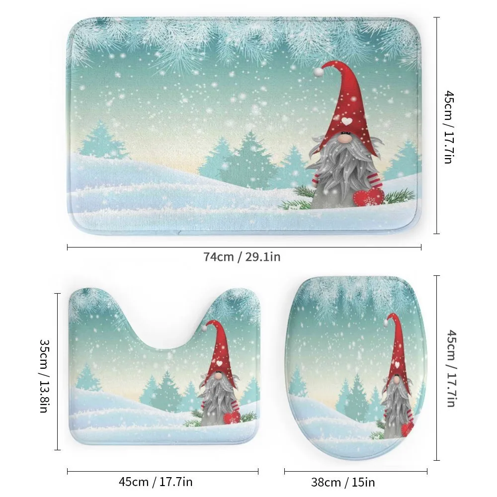 Elf Tomte Standing on Snow — Detail 1
