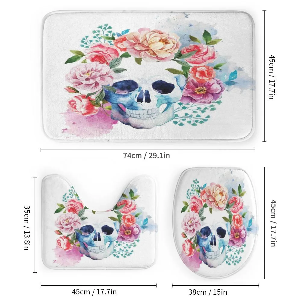 Floral Colorful Skeleton — Detail 1