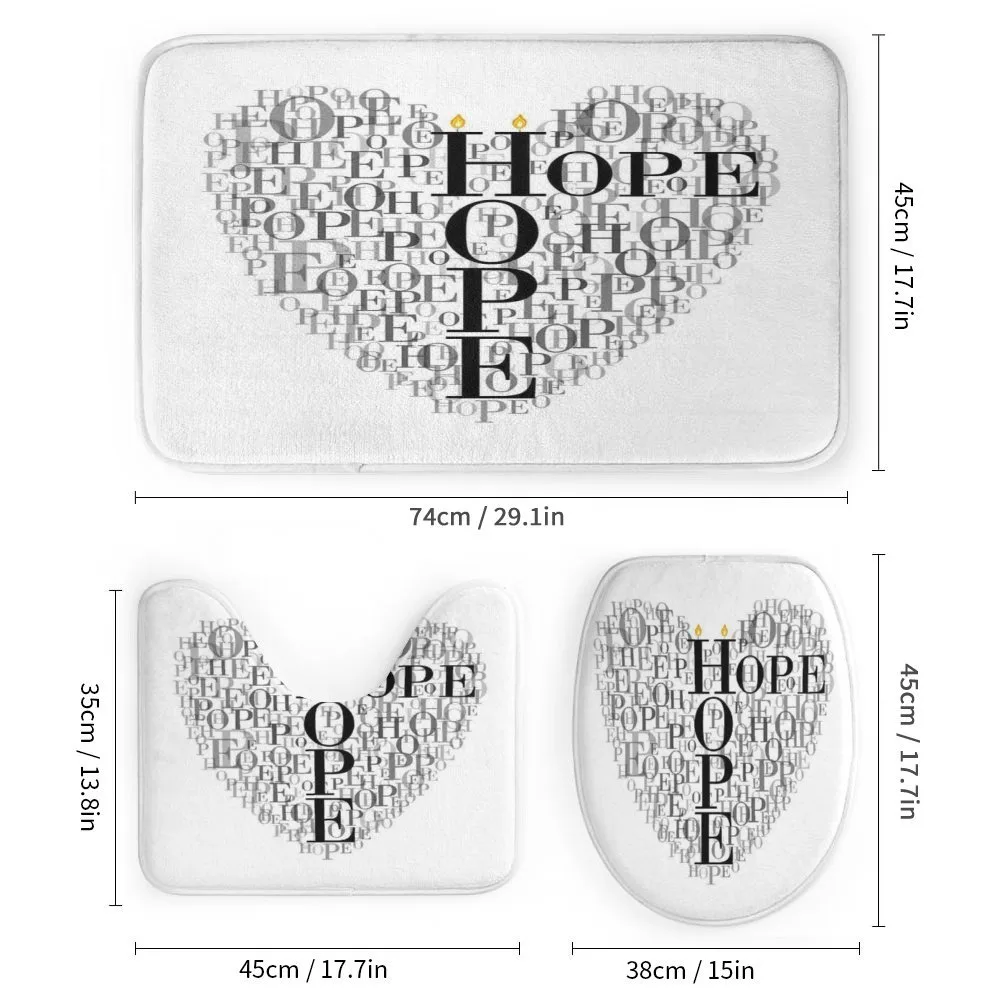 Heart Shaped Hope Word — Detail 1