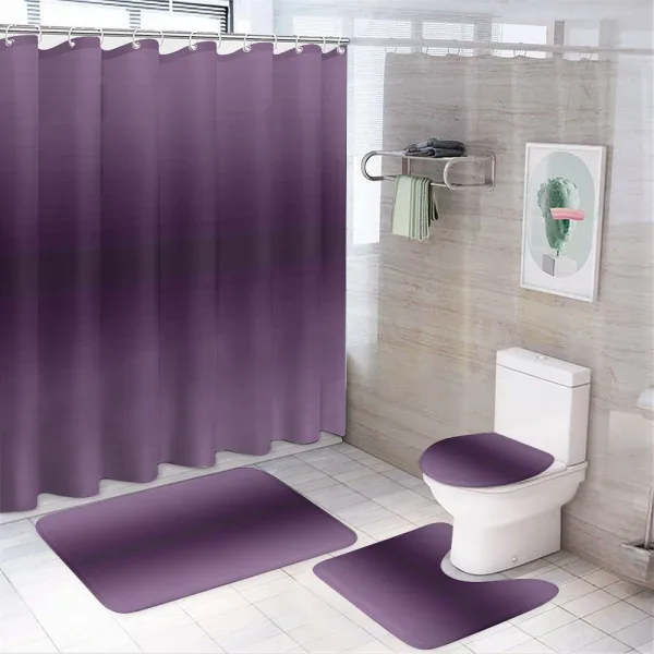 Hollywood Glam Theme Art on a shower curtain