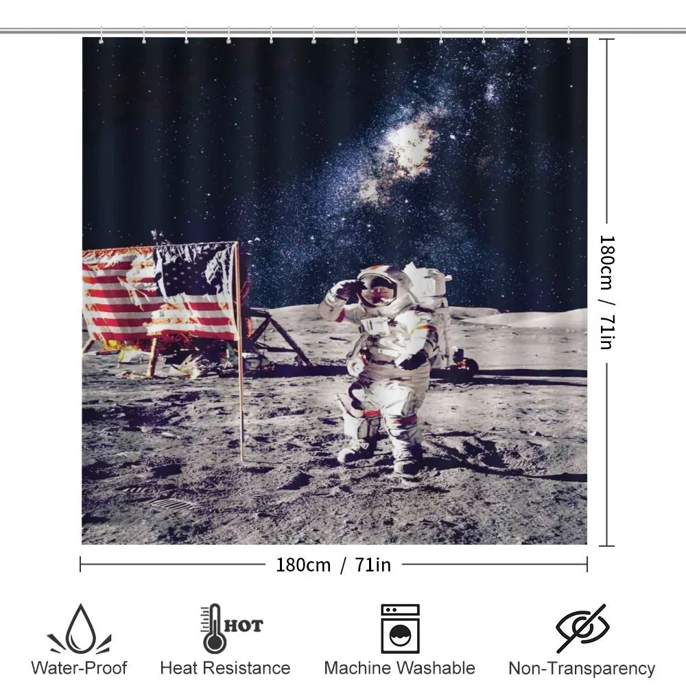 Moon Astronaut Space — Detail 2