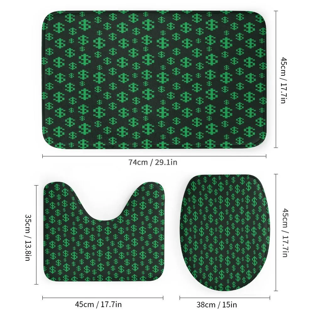 Pixel Art Dollar Pattern — Detail 1