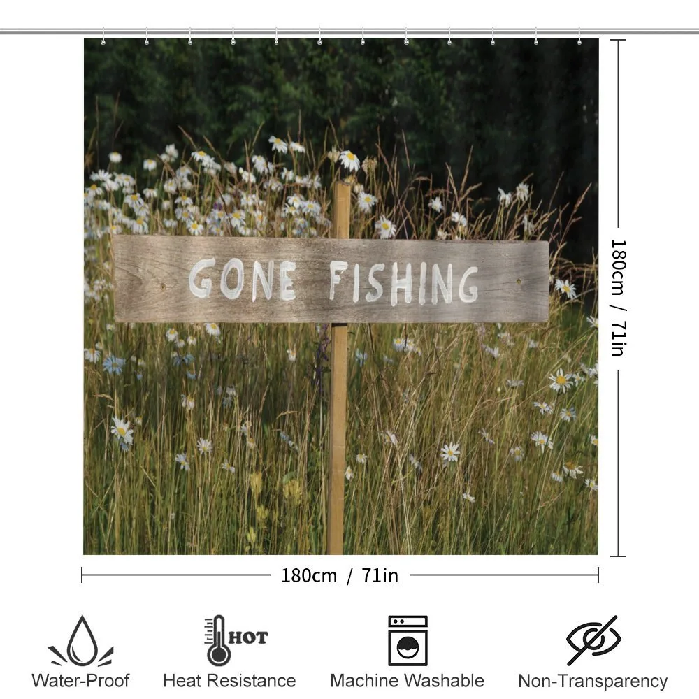 Sign Pole Among Field — Detail 2