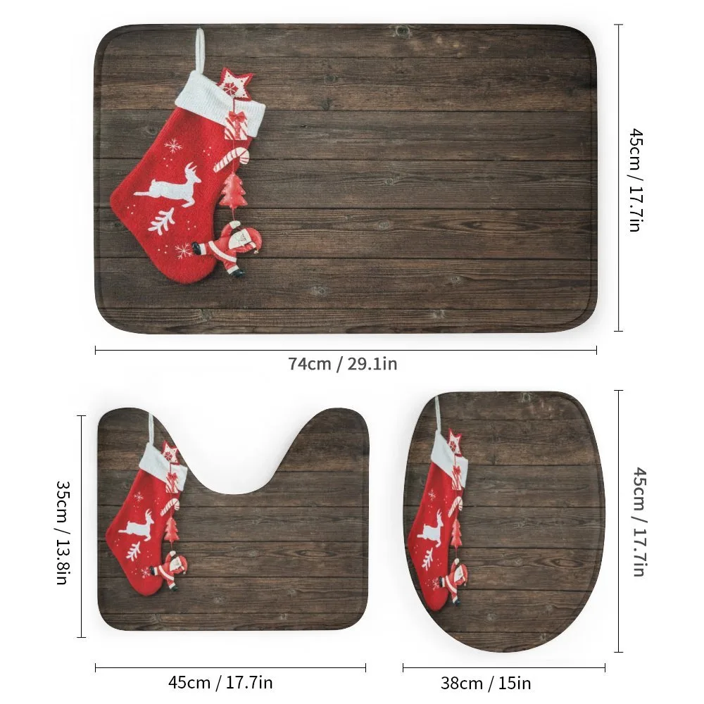 Stocking on Wooden — Detail 1