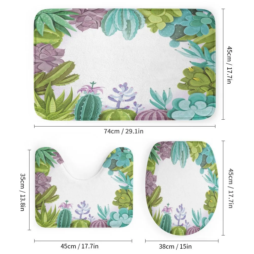 Succulents Plants Frame — Detail 1
