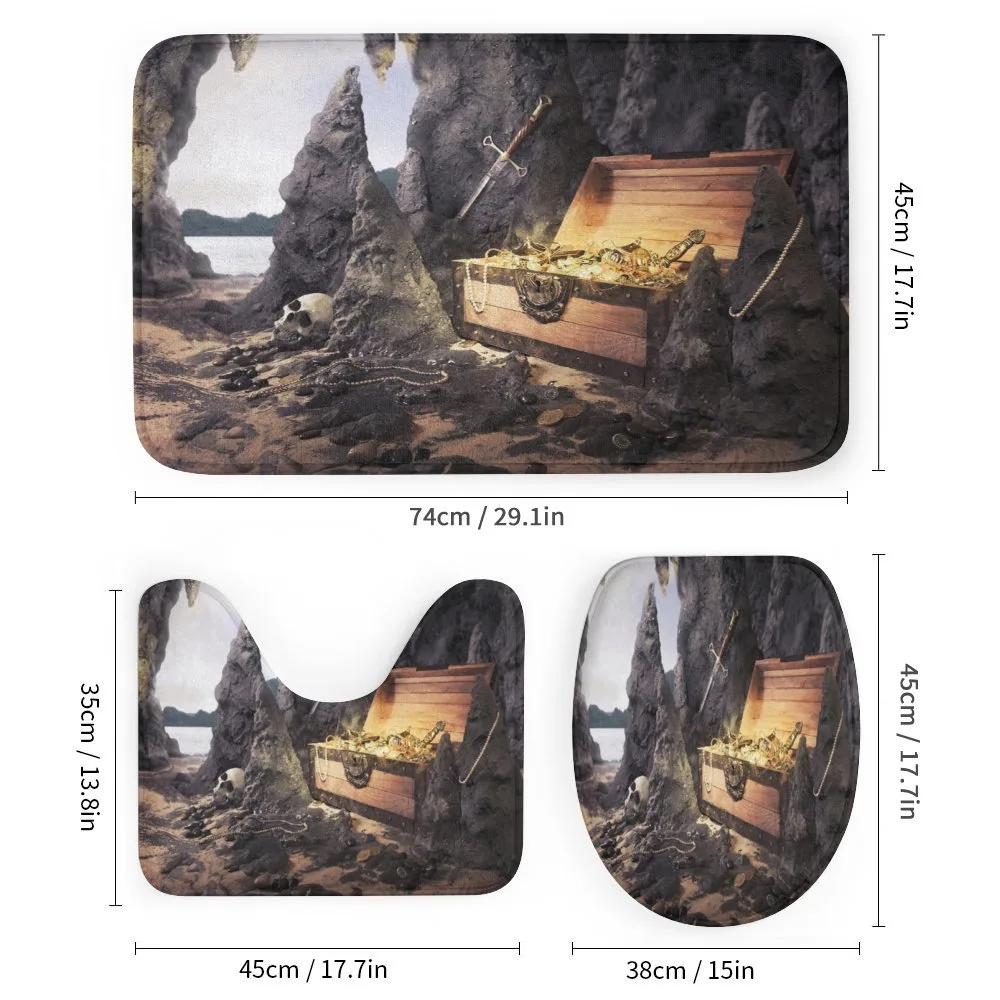 Treasure Chest in Cave — Detail 1