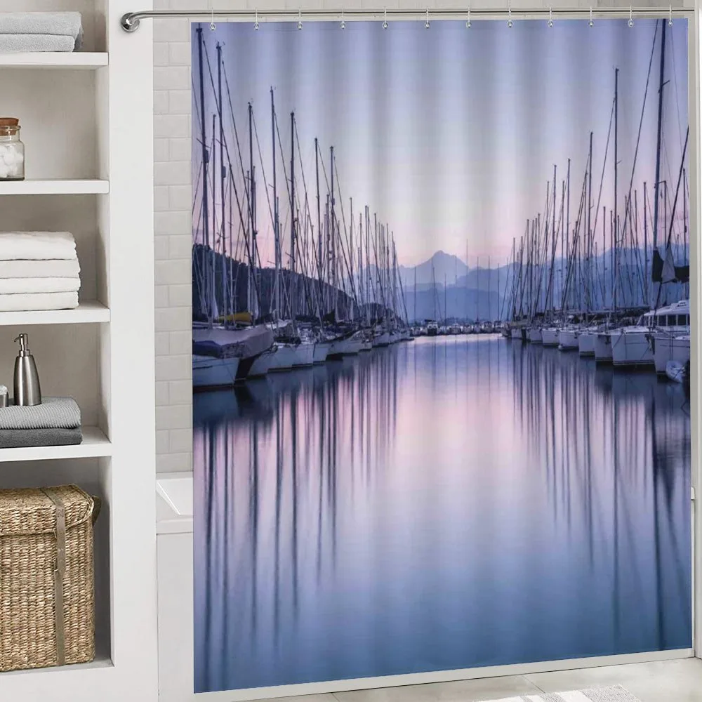 Yacht Harbor in Sunrise — Detail 4