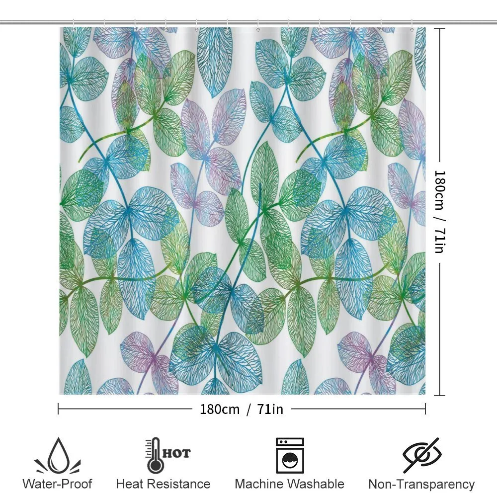 Flowers Leaves Ivy Ombre — Detail 2