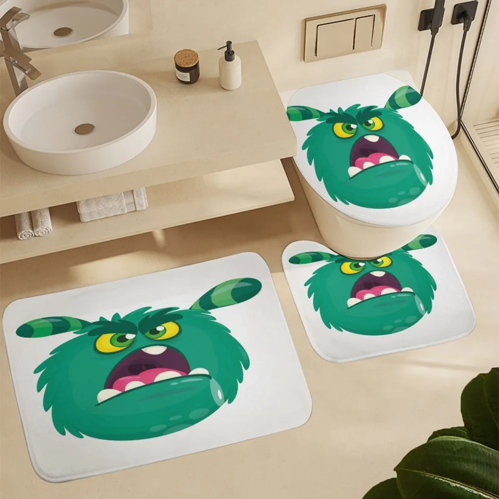 Fluffy Angry Monster Cartoon — Detail 5