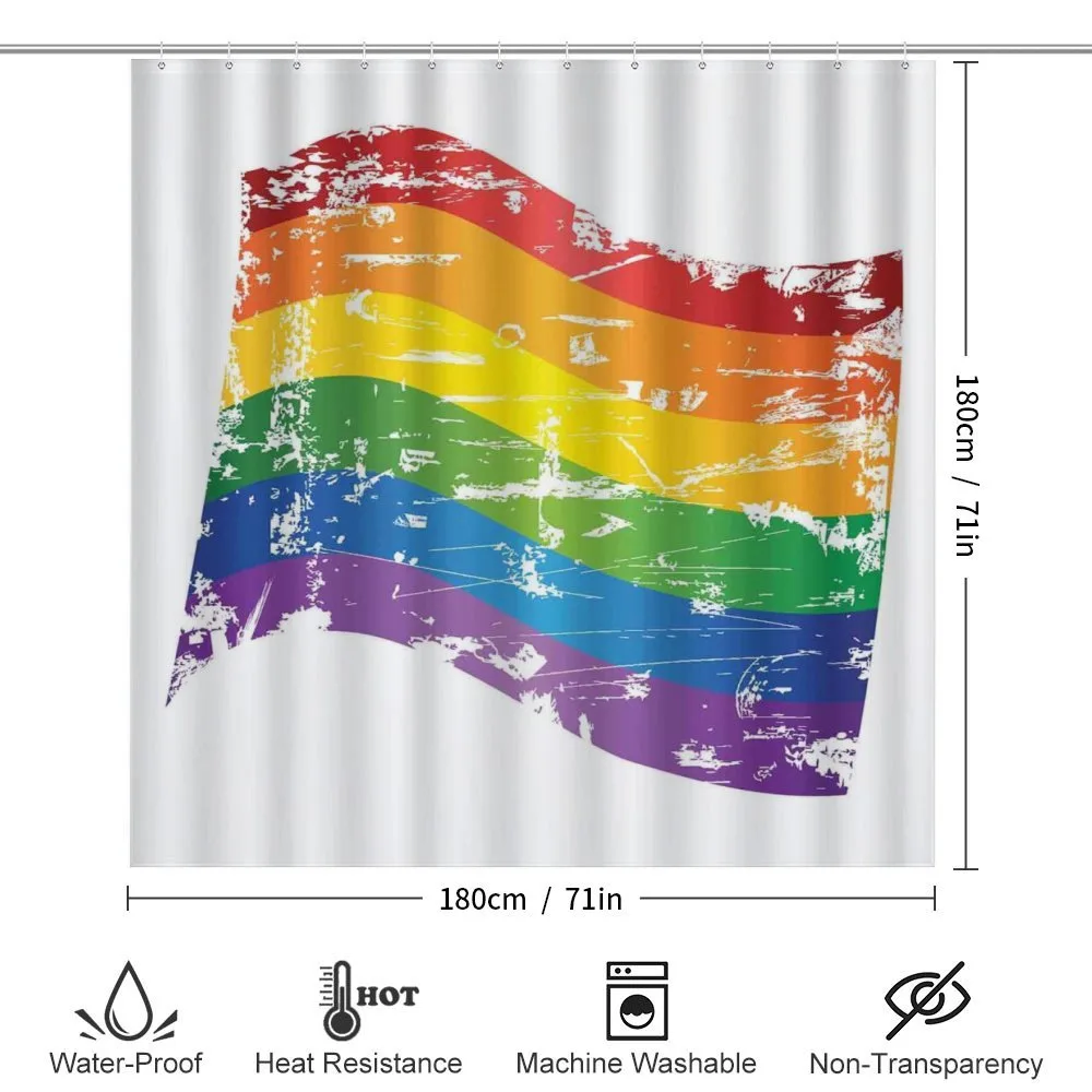 Gay Pride Flag — Detail 2