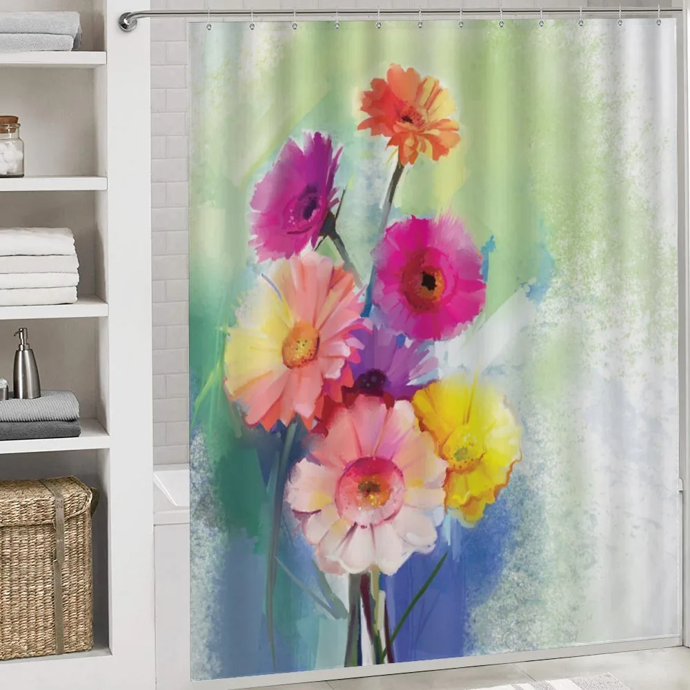 Gerbera Flowers Art — Detail 4