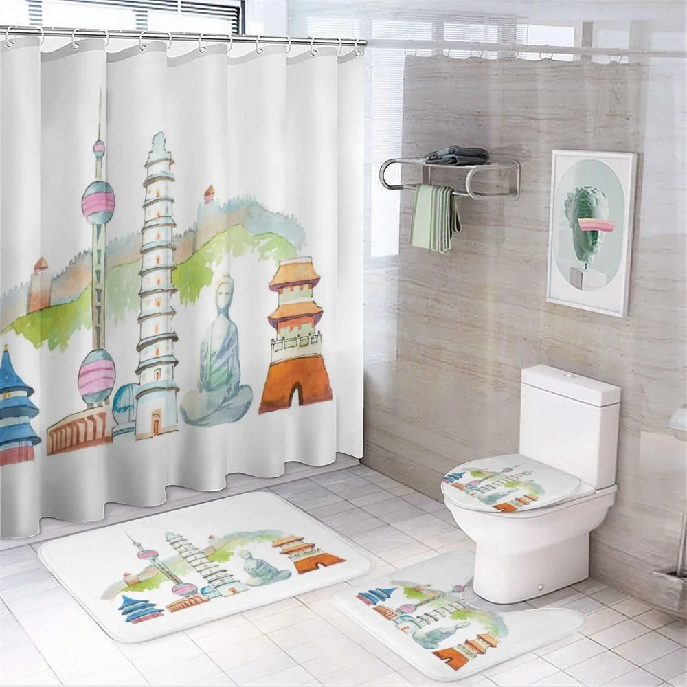 Landmarks Watercolor — Your design