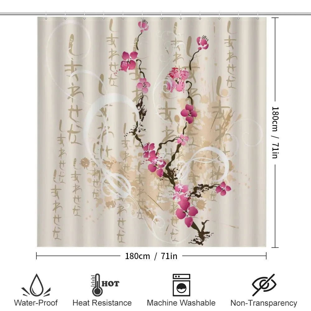 Letters Sakura Flowers — Detail 2