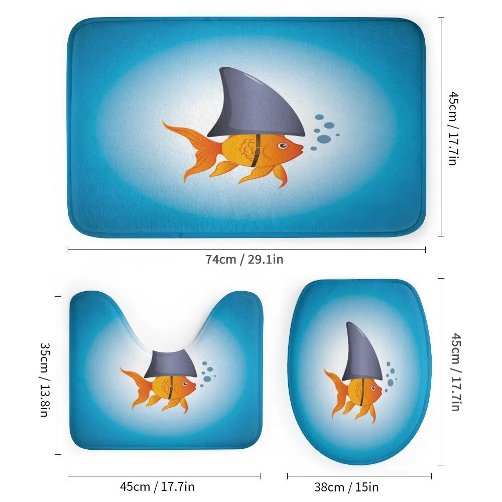 Little Fish Wearing Fin — Detail 1