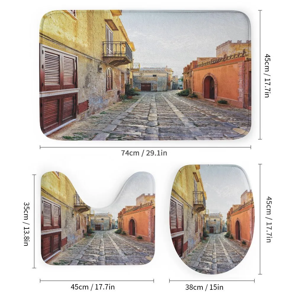 Narrow Street Erice — Detail 1