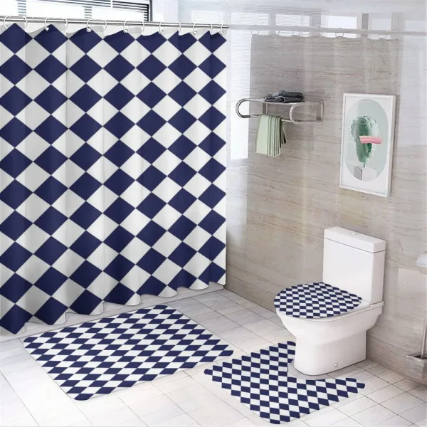 Old Home Tile Inspired on a shower curtain