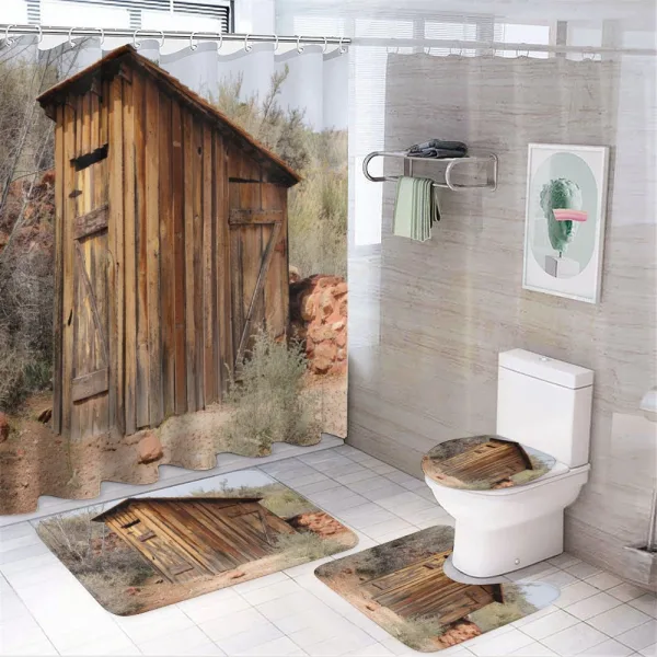 Olive Trees on a shower curtain
